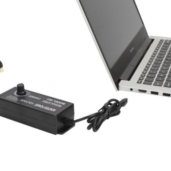 Adaptor/Charger Listrik AC yang Dapat Disesuaikan 3V-24V